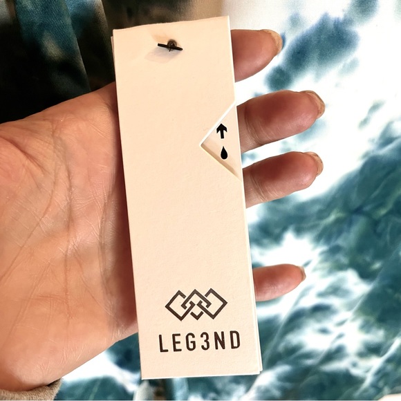 Tie Dye Yoga Top Long Sleeve Workout Top NWT - Size S - Picture 7 of 9